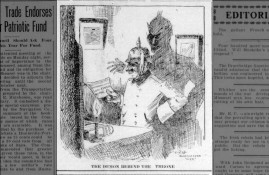 The demon behind the throne - May 11 1916
