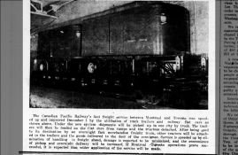 CPR Fast Freight service